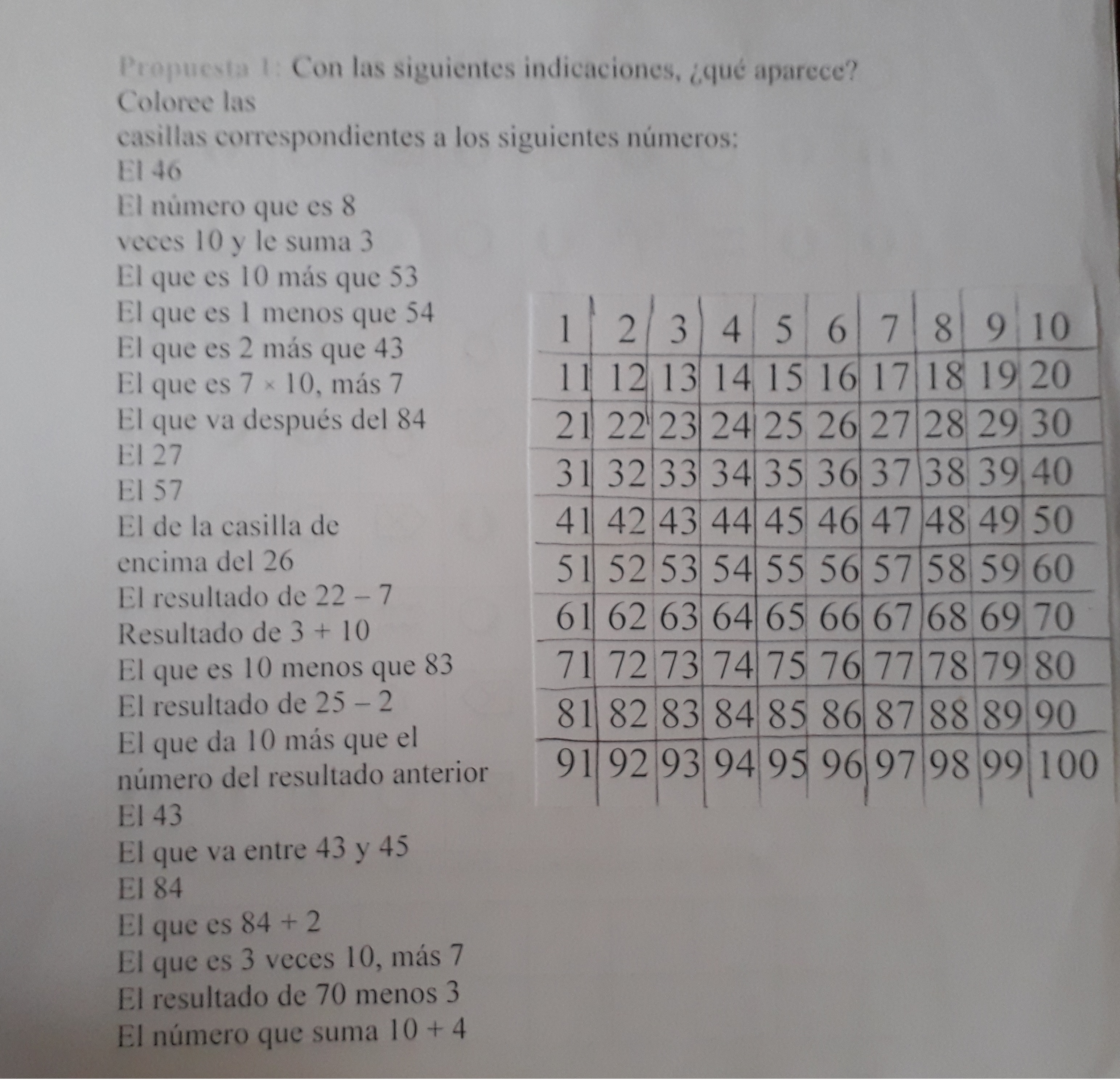 Primer desafío